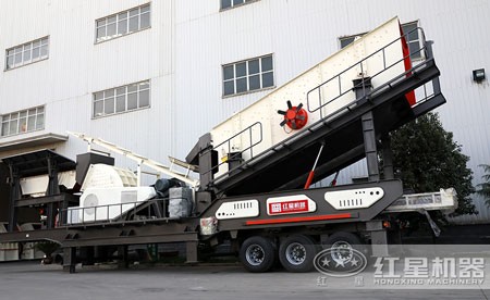 車載流動錘式破碎機多少錢?產量多高?