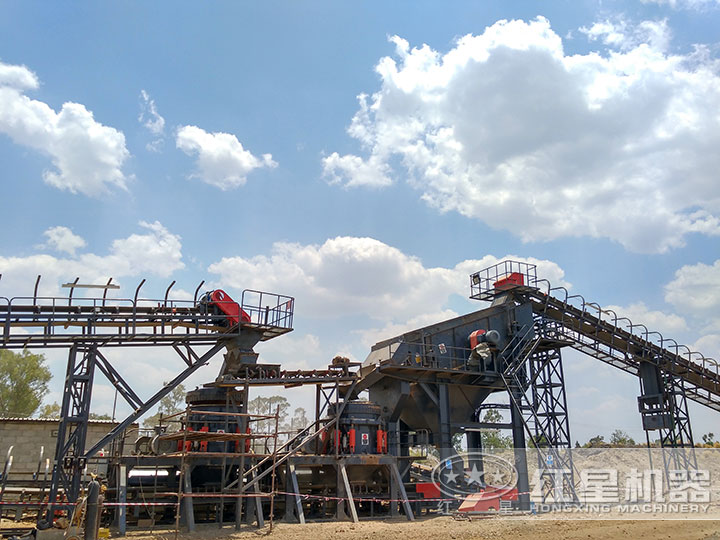 圓錐破碎機客戶現場 圓錐破碎機客戶現場