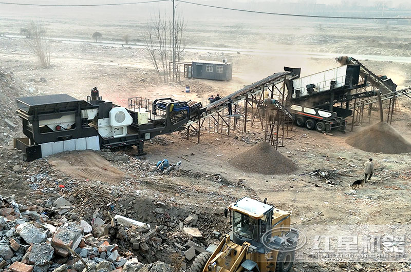 建筑垃圾處理現(xiàn)場 建筑垃圾處理現(xiàn)場